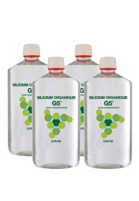 Silicio Orgánico G5 ® Líquido - 1000ml (3 + 1 gratis)